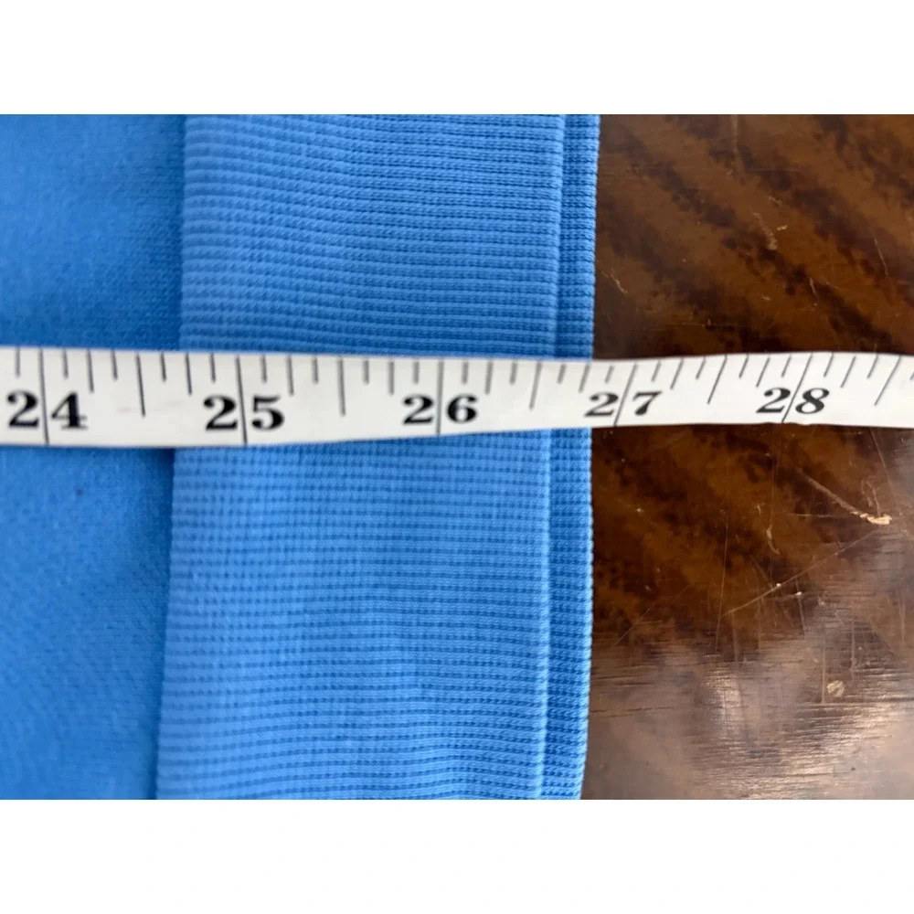 Lululemon Perfectly Oversized Crewneck Sweatshirt Sz M Cyan Blue Pullover Lounge